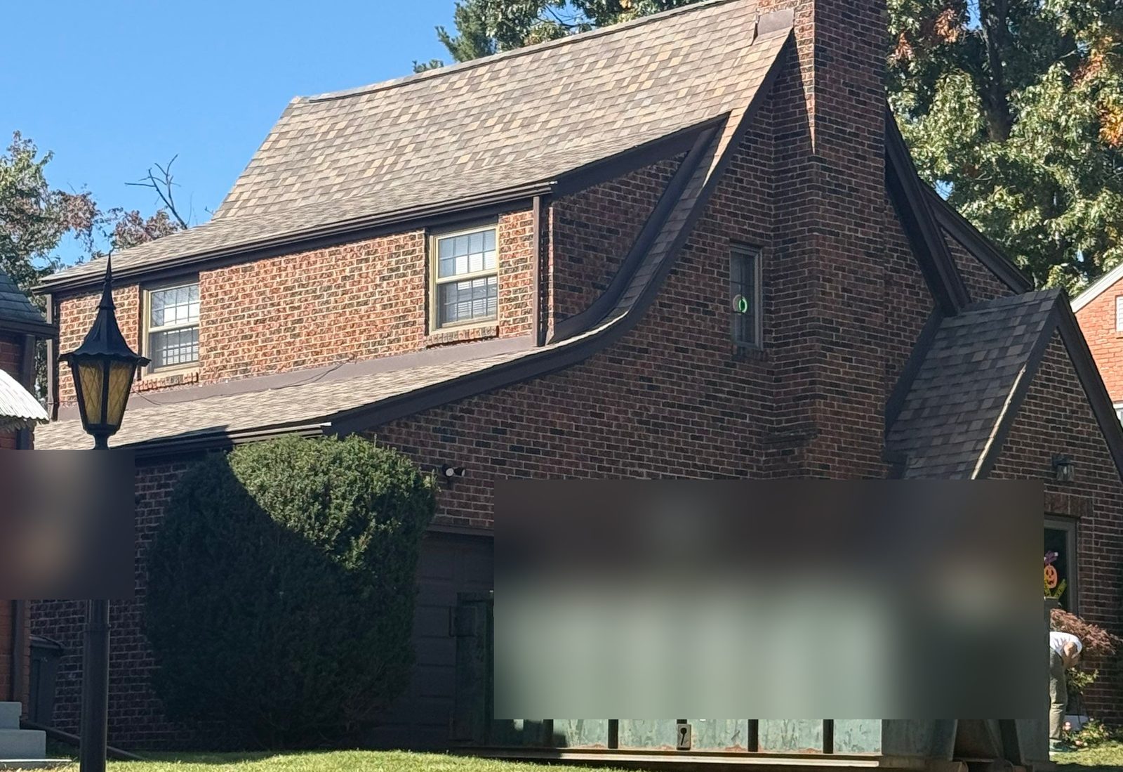 The same South Hills, Pittsburgh, PA home with its new asphalt shingle roof installed.
